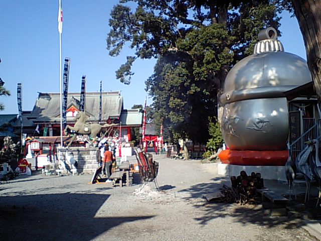 でかい鈴だどぉ～！