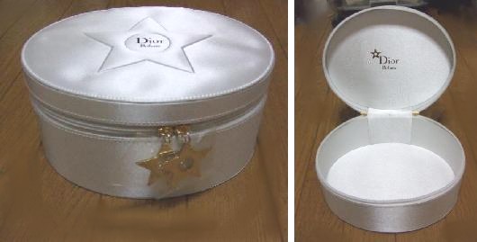 Dior ラッキースター　Whiteサテン地のジュエルボックス　非売品
