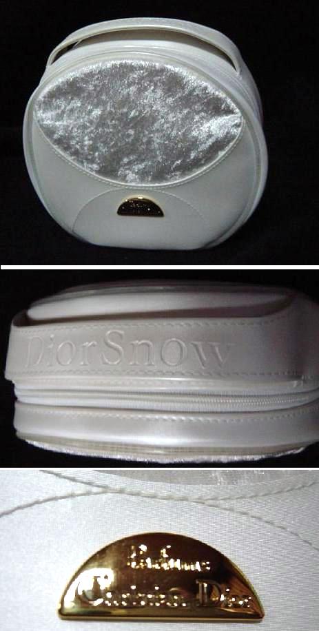 Dior Snow サマーファンデーションコフレのポーチ