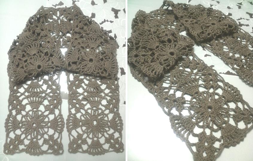 ゴシック調ミニストール　ブラウン