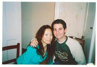 at my flat scott & I.JPG