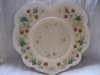 ベリーいっぱいのハートプレート.JPG