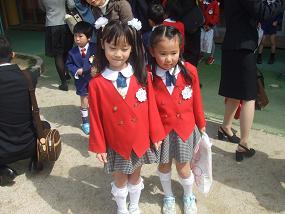 卒園式Aちゃんと