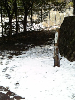 舗装路から久須美坂へ