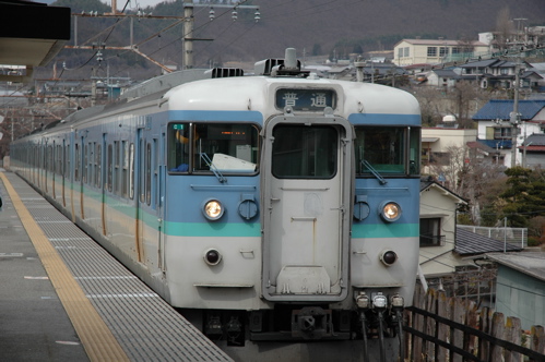 １１５系信州色