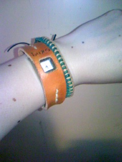 luxoダメージレザーウォッチ