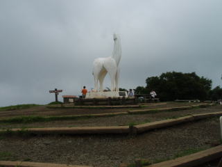 陣馬山　山頂