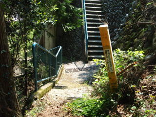 黒山川井登山口