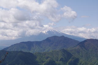 滝子山富士山