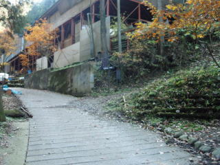 天地山登山口