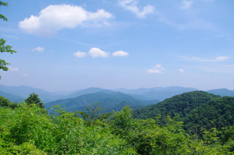 浅間尾根駐車場南東の展望