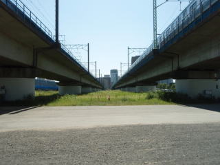 京浜東北線と東海道本線