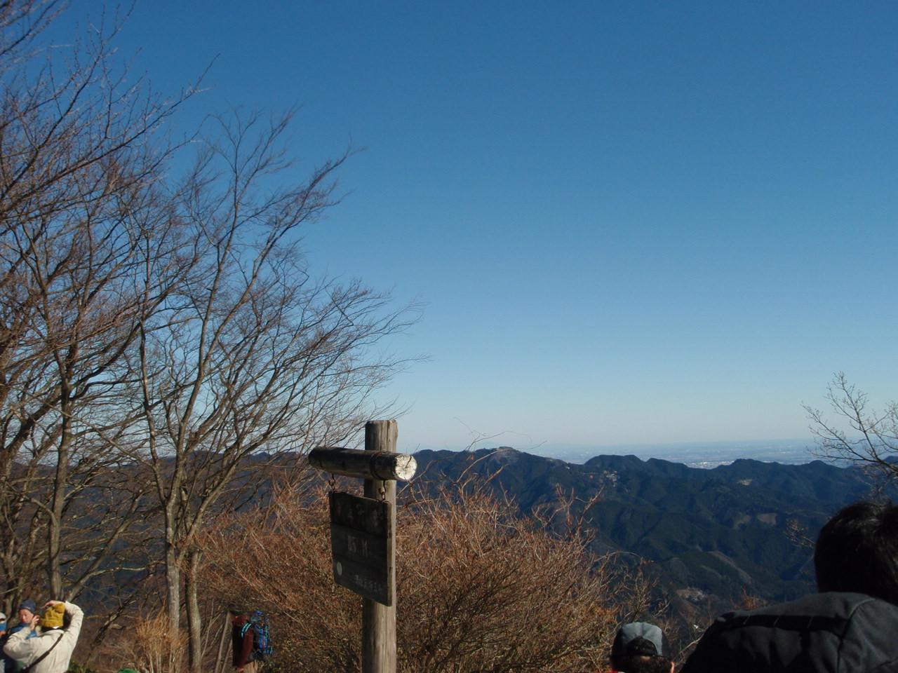 伊豆ヶ岳展望西