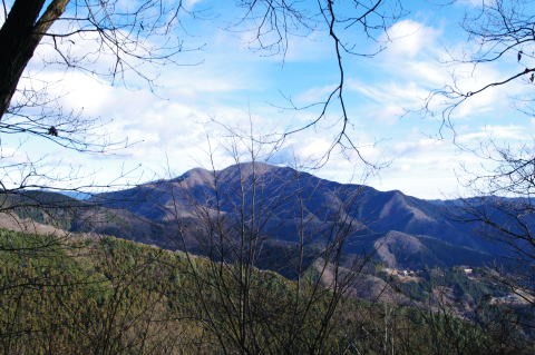 浅間尾根からの御前山