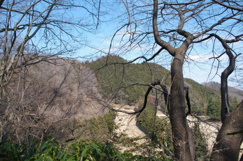 城山と網代天狗山