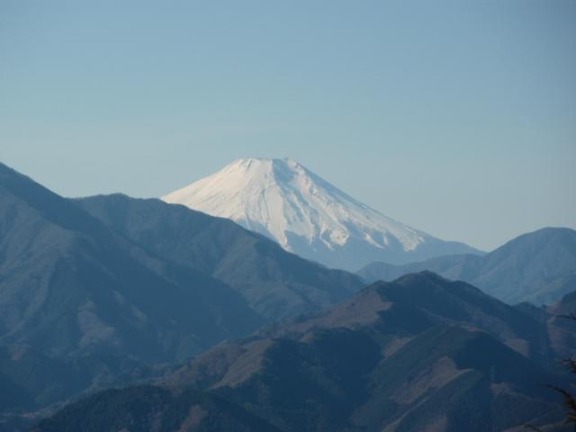 石老山の富士