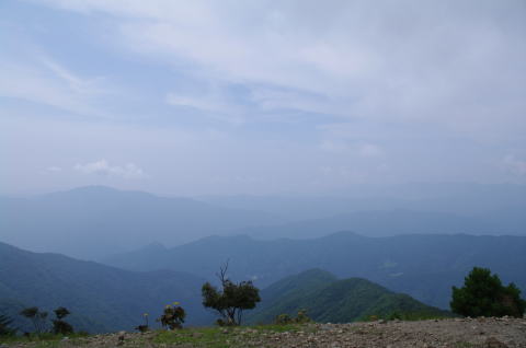 鷹ノ巣山南展望