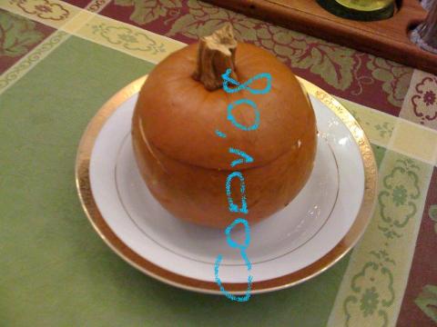 パンプキンスープ