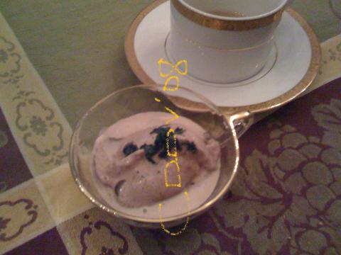 チョコレートミントアイス