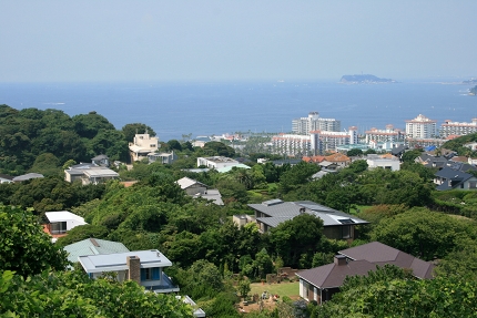 披露山公園からの眺め