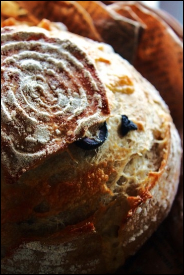 黒オリーブとチーズ