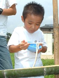 流しそうめん