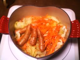 キャベツの煮込み出来上がり～♪