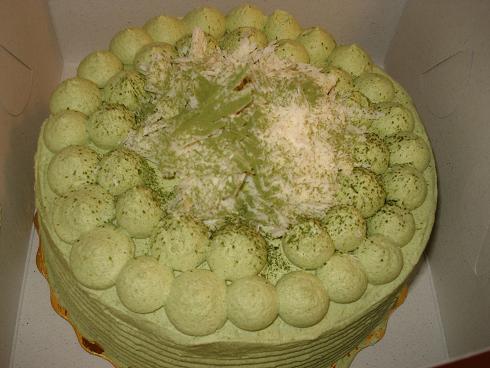 Greentea azki cake