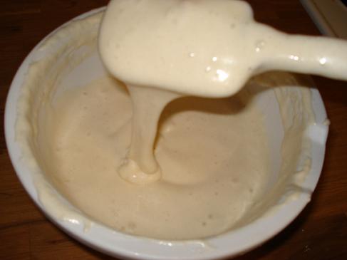 粉 油脂入れ完了後