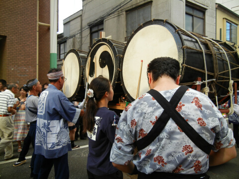 中延ねぶた祭り1