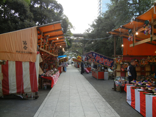 稲毛神社　酉の市1