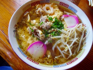 親子丼風　中華そば