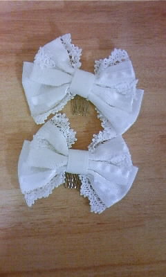 リボンコーム白