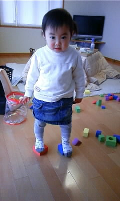 つみきとおはるちゃん