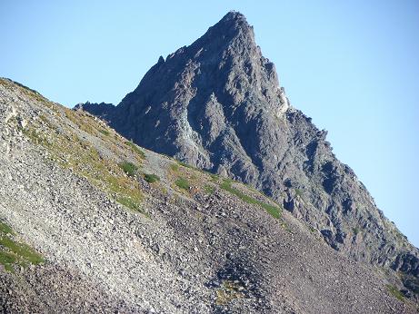 槍ヶ岳遠望