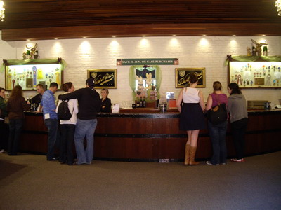 korbel tasting room