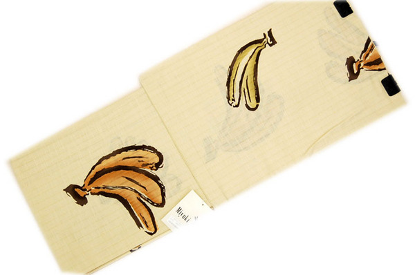 バナナ柄の浴衣（Miyuki UEDA）