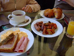 Avingnonホテル朝食