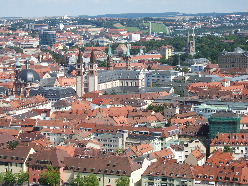 城壁から見る街の風景２