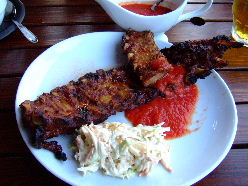 デンマーク名物スペアリブ