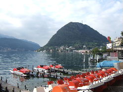 ルガノ湖風景１