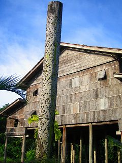 melanau house