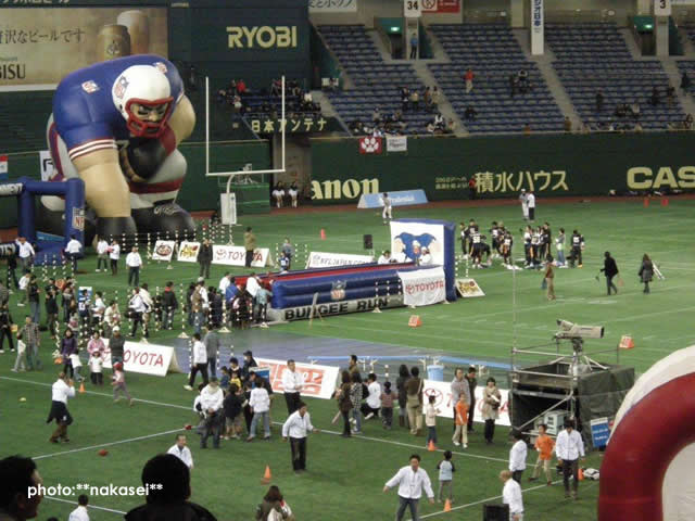 2011 1 3 第64回ライスボウルアメフト 東京ドーム (1)