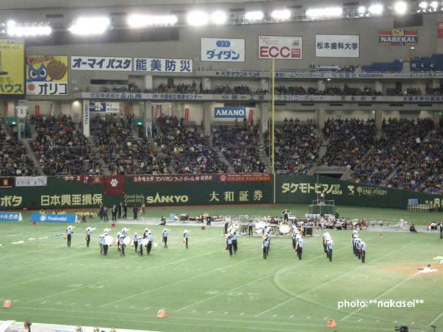 2011 1 3 第64回ライスボウルアメフト 東京ドーム (5)