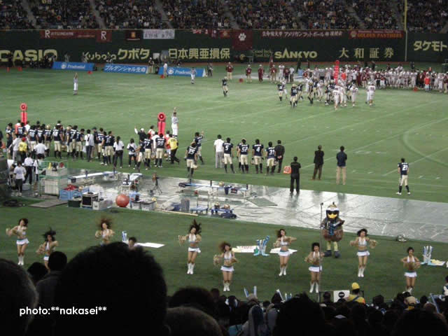 2011 1 3 第64回ライスボウルアメフト 東京ドーム (6)