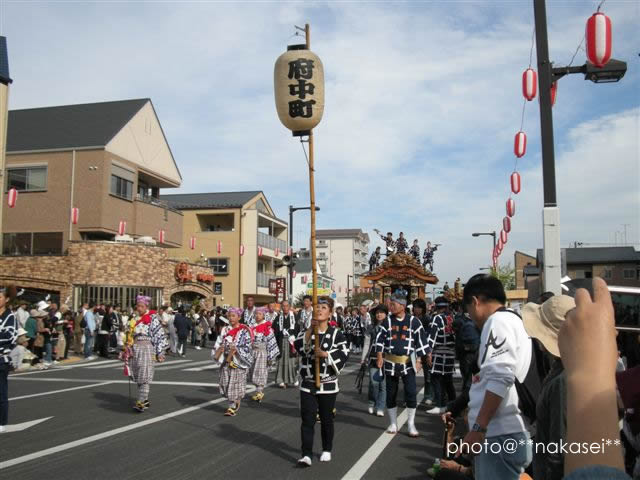10/12 栃木県鹿沼市の「鹿沼ぶっつけ秋祭り」１８