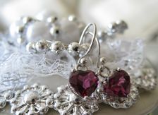 Garnet earing heart.jpg