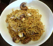 タコイカ唐辛子焼きそば