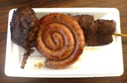 やんばる産業まつりジンギスカン