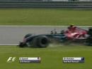 F1 2007 Montreal FP Webber and Speed crash